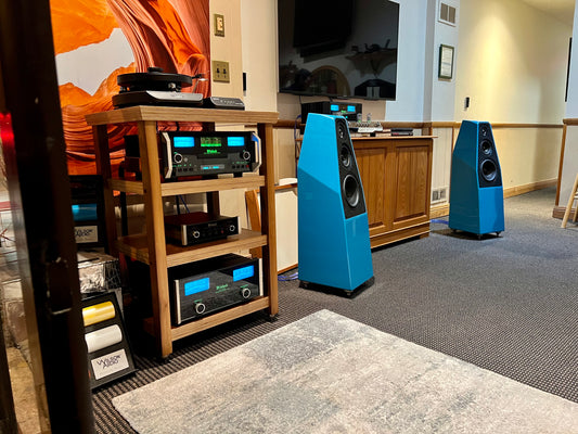 Wilson Audio Sabrina X Loudspeakers, Blue Orchid Pearl
